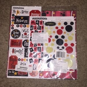 Disney scrapbook set